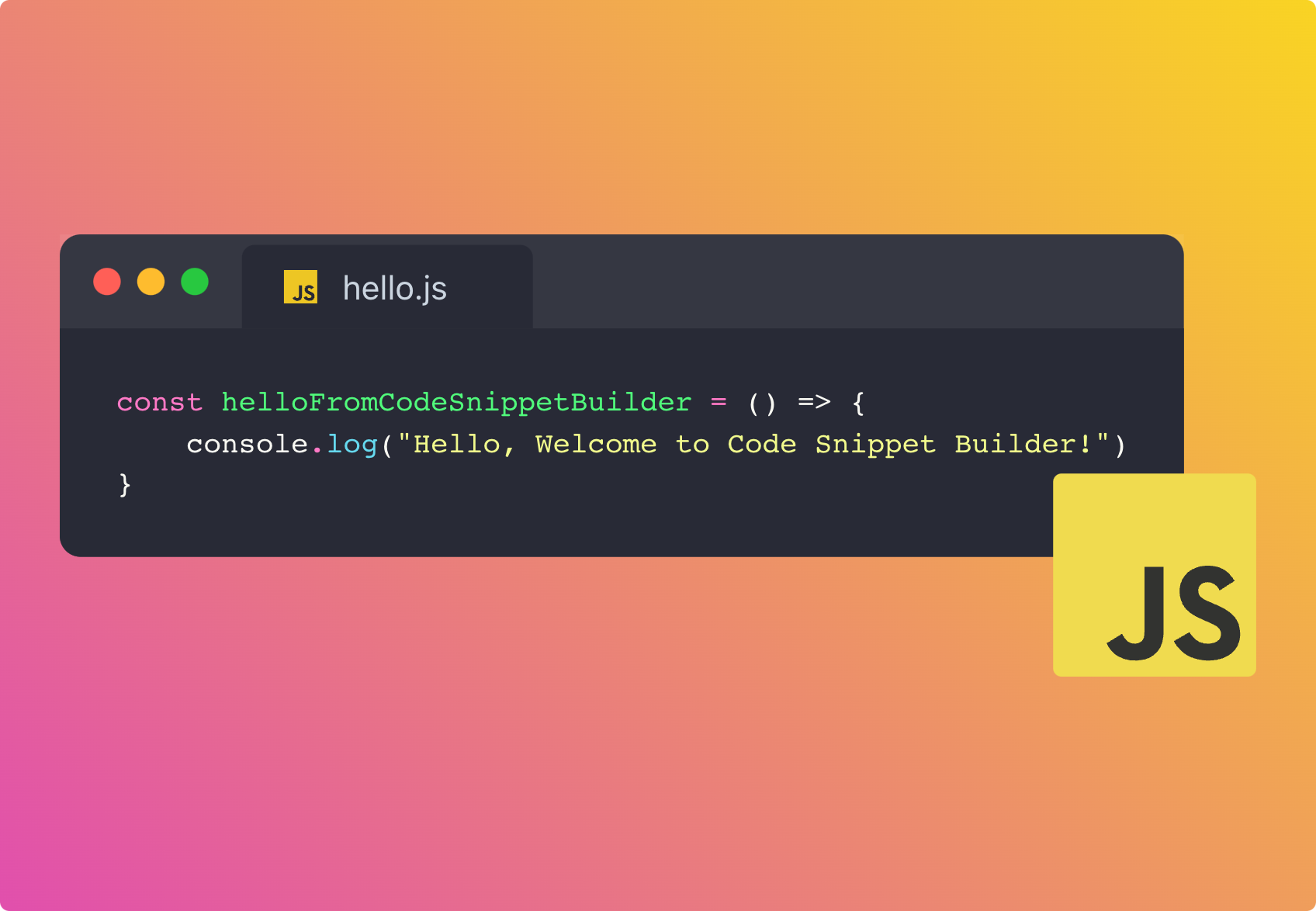 Code Snippet Builder